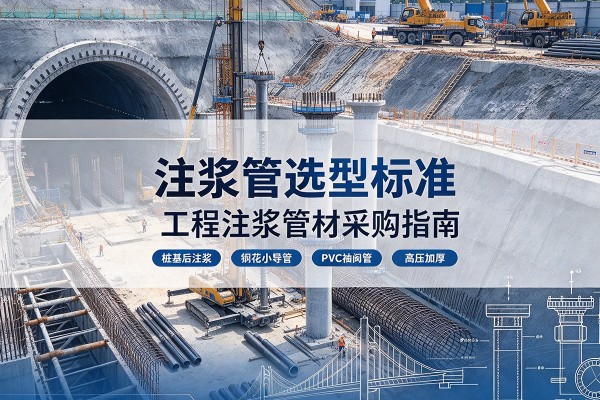 高密注浆管选型标准