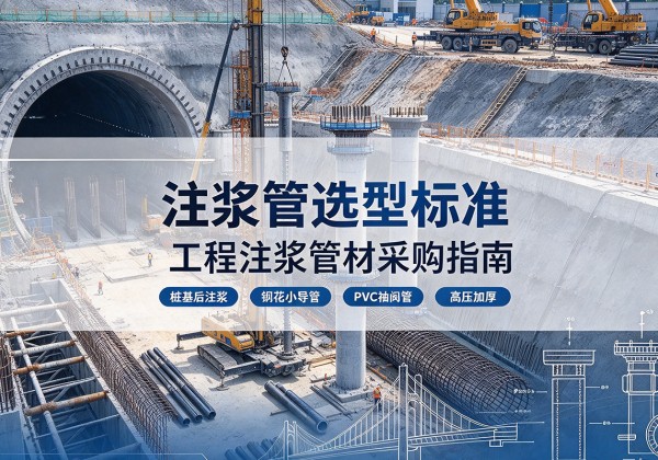 高密注浆管选型标准